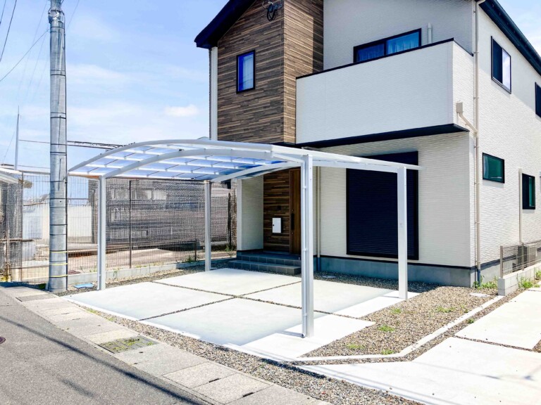 エクステリアリフォーム：カーポート設置 和田町 D様邸