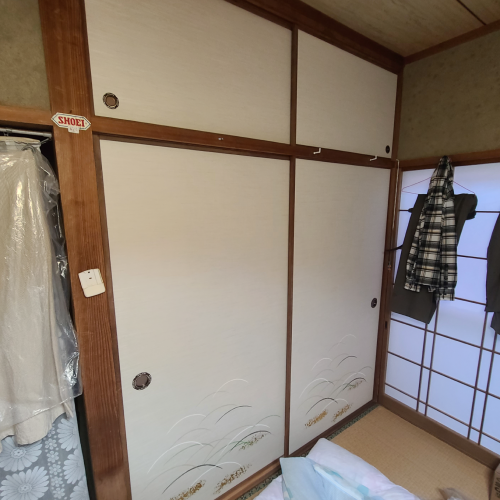 鹿児島T邸襖・天袋交換