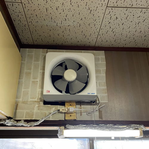 鹿児島H邸換気扇交換工事