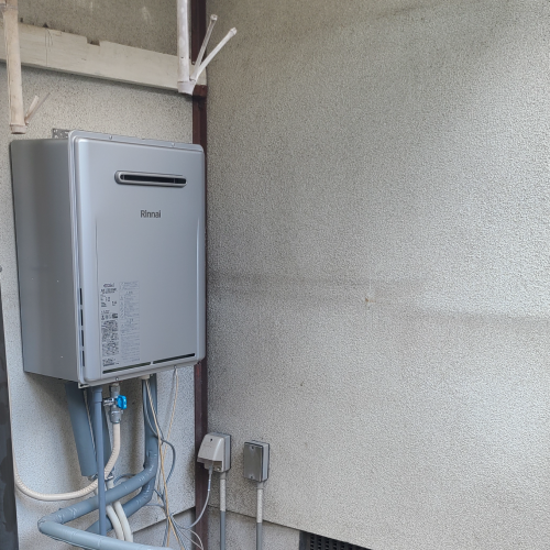 鹿児島W邸給湯器燃転工事